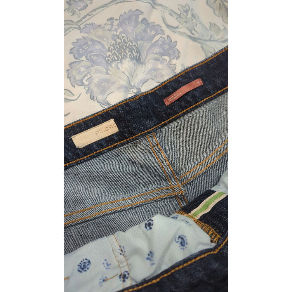 Pilcro Anthropologie The Bow Boyfriend Barrel Jeans NWT - Picture 2 of 6